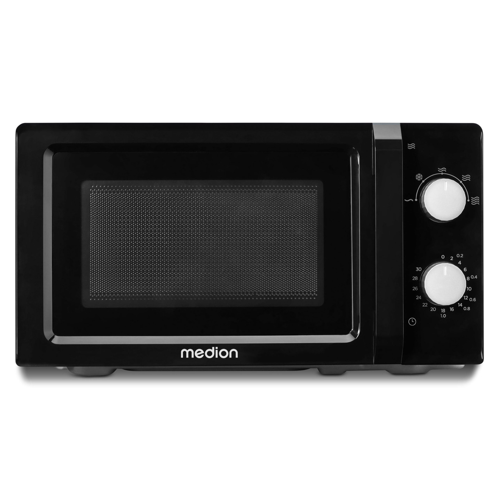 MEDION Mikrowelle (20 Liter, 700 Watt, klein kompakt und platzsparend, 5 (y3S)