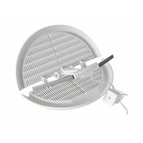 Griglia Pieghevole In Plastica - Bianco D. 140 Mm