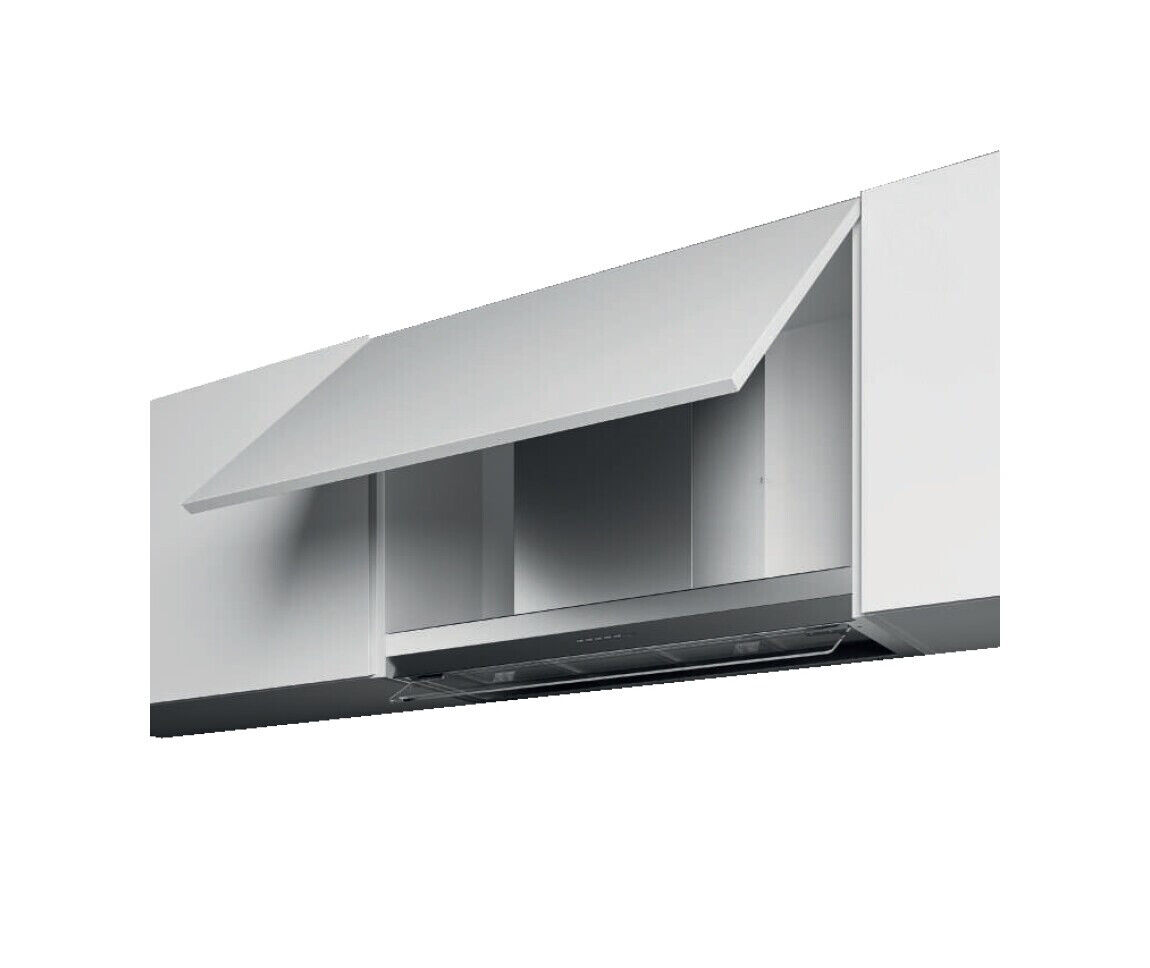 FALMEC Cappa Aspirante Sottopensile Incasso 120 cm Classe B Grigio VIRGOLANRS120