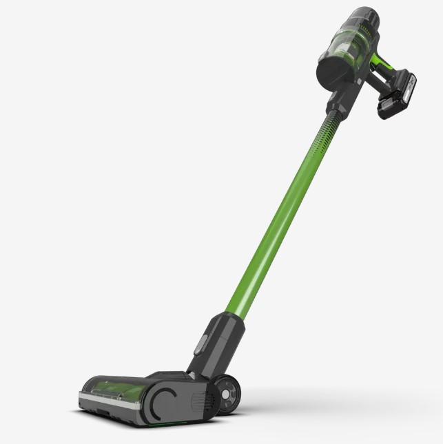 Scopa elettrica - Stik Vac Deluxe 24V da 4Ah GD24SVK4D Grigio/Verde