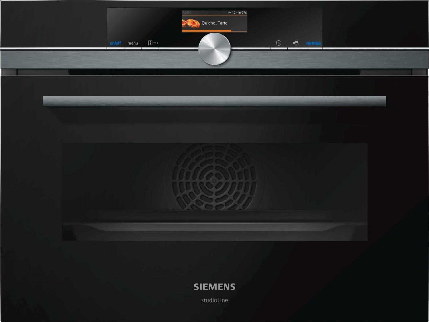 Siemens Forno Microonde Combinato Incasso Ventilato 45 Lt 3600 W 60 cm CM836GPB6