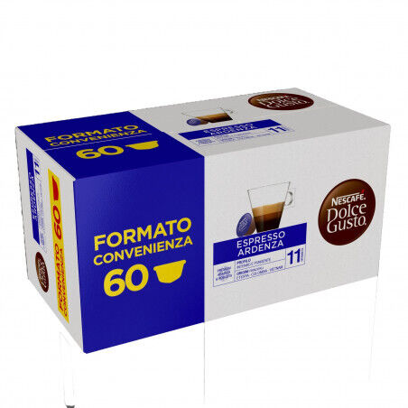 Nescafe Espresso Ardenza Megapack 60 Capsule Compatibili con Dolce Gusto