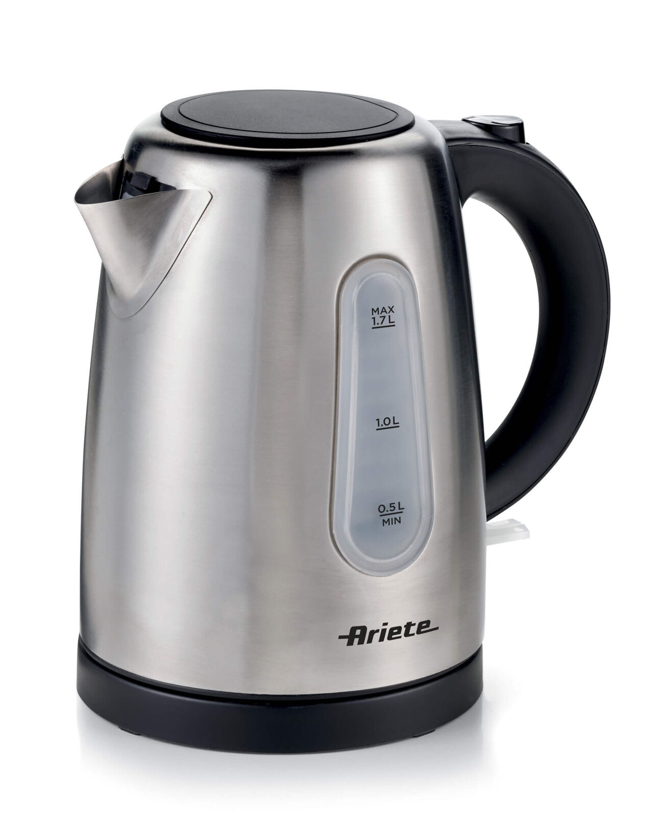 Bollitore elettrico cordless Ariete 1,7L Metal Kettle 2200W  filtro anticalcare
