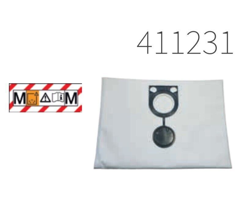 KIT 5 SACCHETTI RICAMBIO ASPIRAPOLVERE STARMIX FBV 25-35