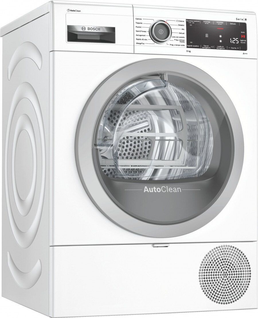 Bosch Asciugatrice 9 kg. WTX87MW9IT