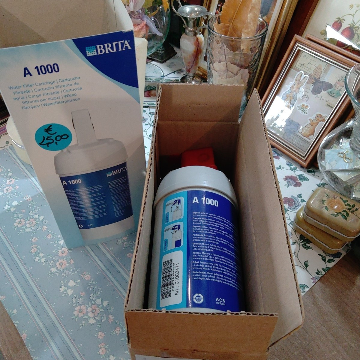 BRITA A 1000 Filtro di ricambio per sistemi BRITA Cartuccia Filtrante Acqua