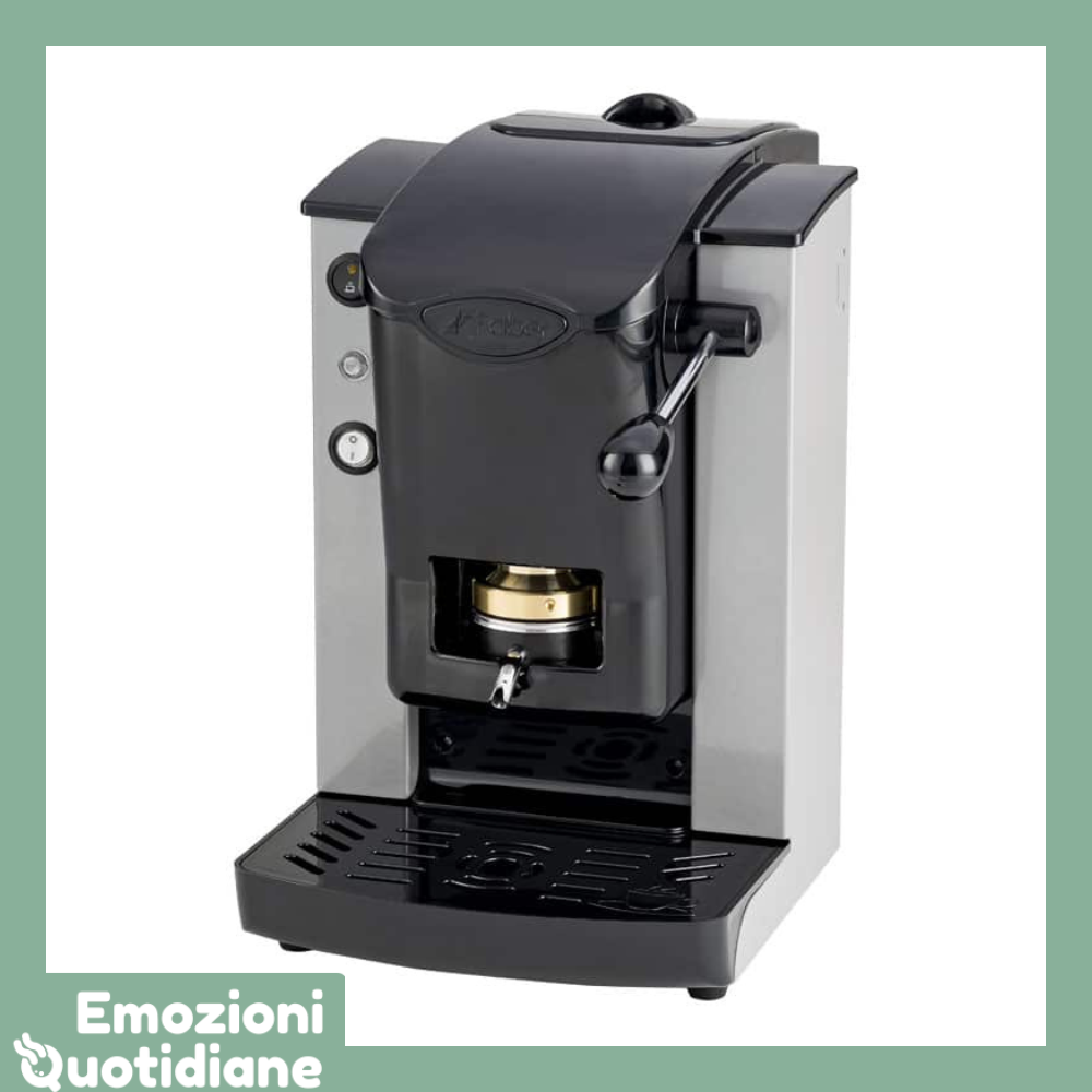 Faber Slot Plast | Macchina caffè a cialde Ese 44mm con pressacialda Ottone