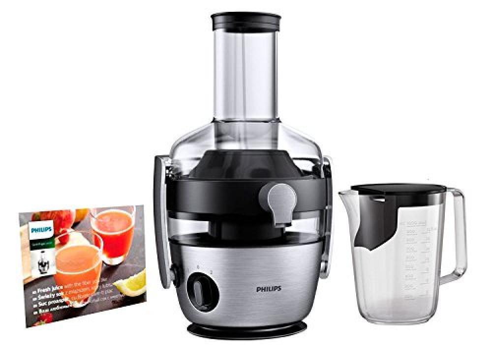 (TG. 1100 W) Philips HR1921/20 Centrifuga per Succhi di Frutta e Verdura, Tecnol