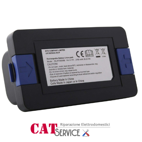 BATTERIA ORIGINALE ROWENTA IONI DI LITO 14V PER X-PLORER S20 SMART FORCE