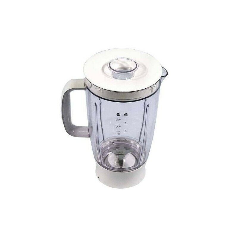 Kenwood Bicchiere Frullatore completo in plastica bianco  FP540- FP910 - FP734Or