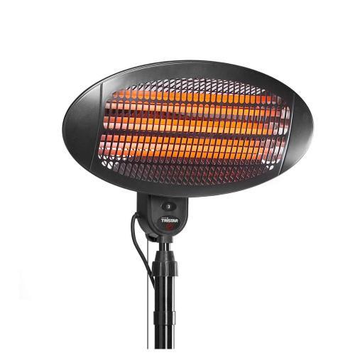 TRISTAR KA-5287 STUFA ELETTRICA DA ESTERNO 2000W 3 IMPOSTAZIONI DI CALORE CON SU