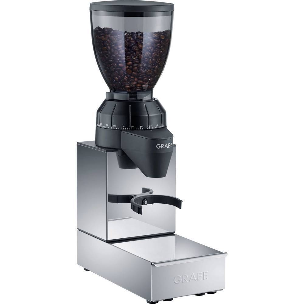 Graef CM850EU CM850EU Macinino acciaio inox, Nero Macina conica acciaio
