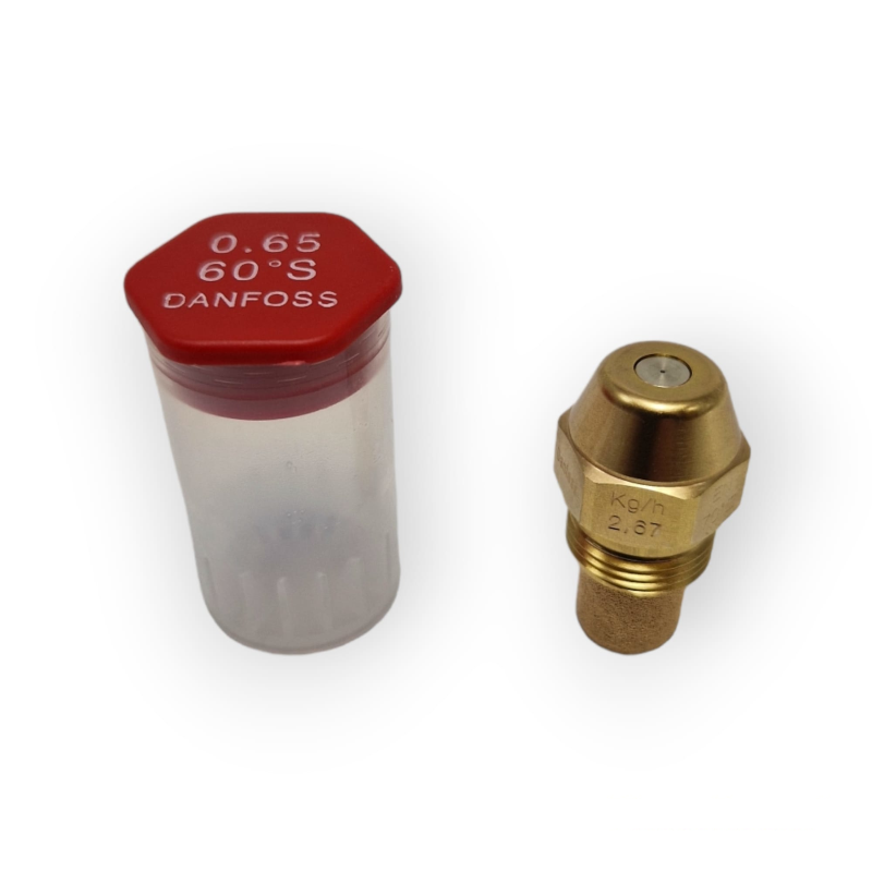 DANFOSS UGELLO BRUCIATORE GASOLIO 0.65 60° SERIE "S" INIETTORE