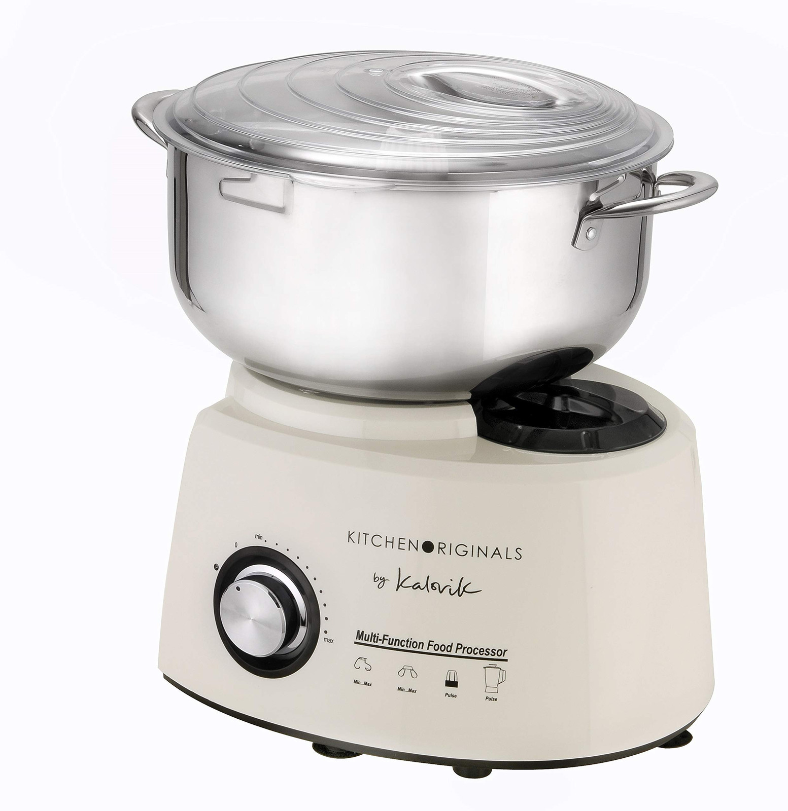 Team Kalorik Robot da cucina, 3 Contenitori inclusi (Ciotola 5.8 L + (T6y)