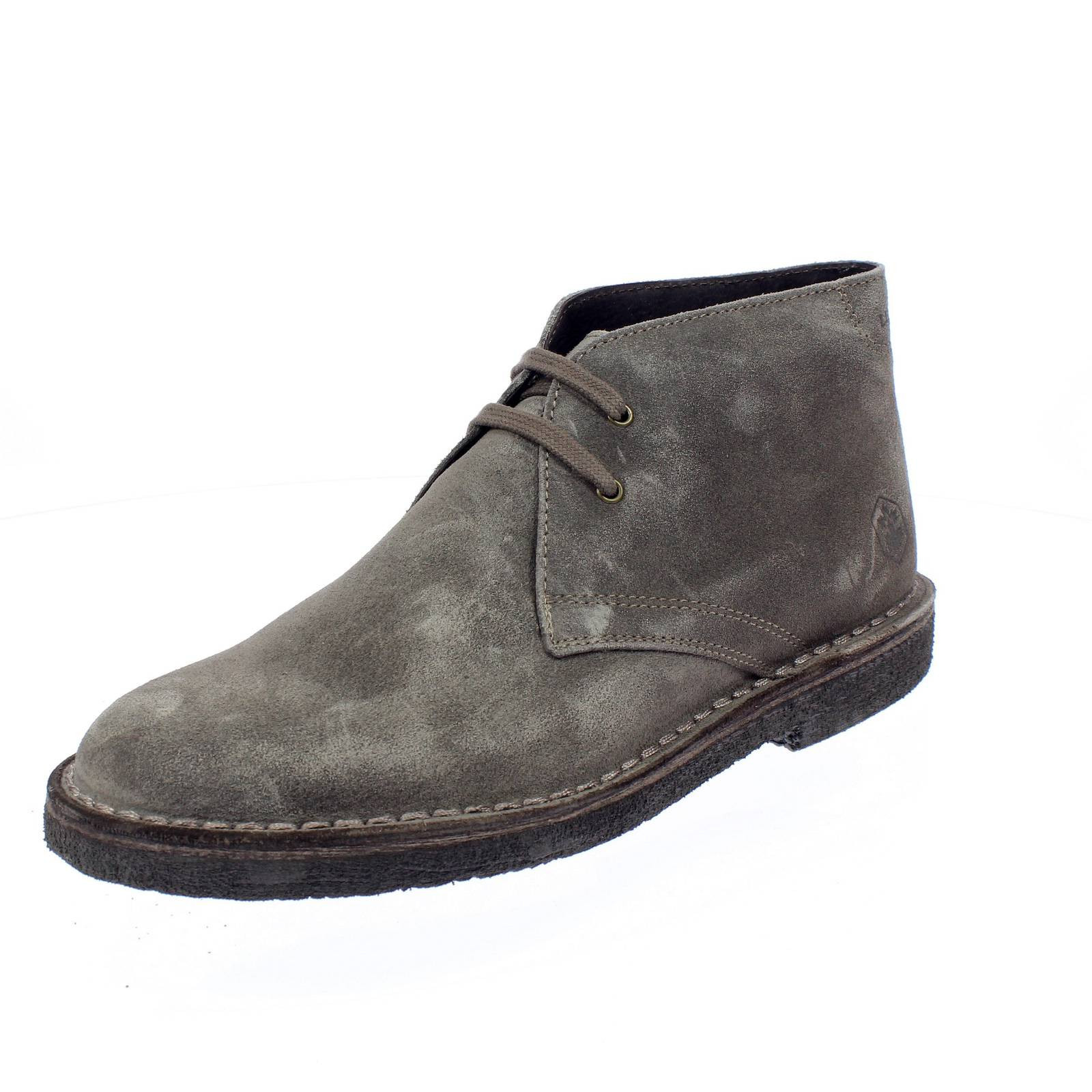 Lumberjack Beat - Polacchini In Pelle Scamosciata Grigio - Taglia 45 [29cm]