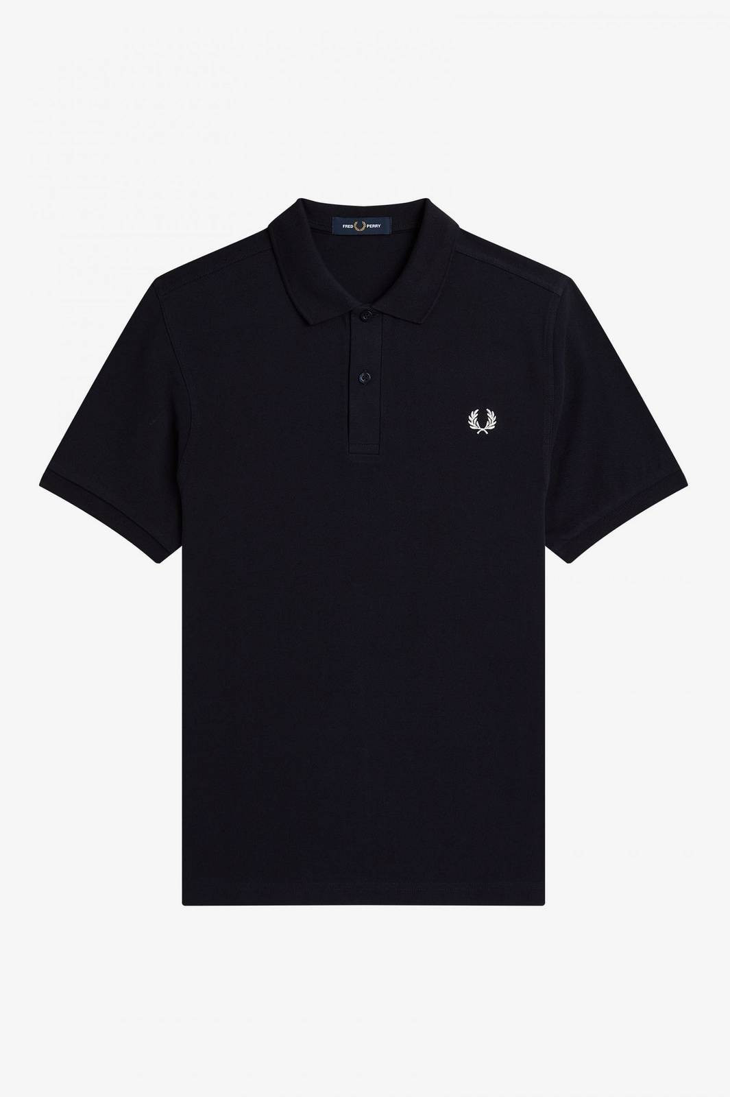 Fred Perry Polo Manica Corta Piquè Blu - Taglia L Abbigliamento Uomo Polo