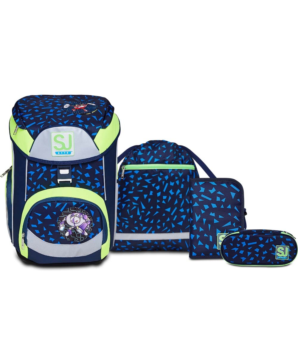 Set Scuola SJ GANG UPDOWN BOX - REFLECTIVE - SHIFTY SPOTS - Zaino Scuola