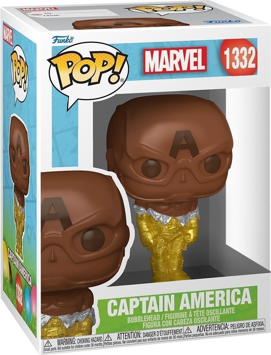 7829602 Merchandising Marvel: Funko Pop! - Captain America (Vinyl Figure 1332)