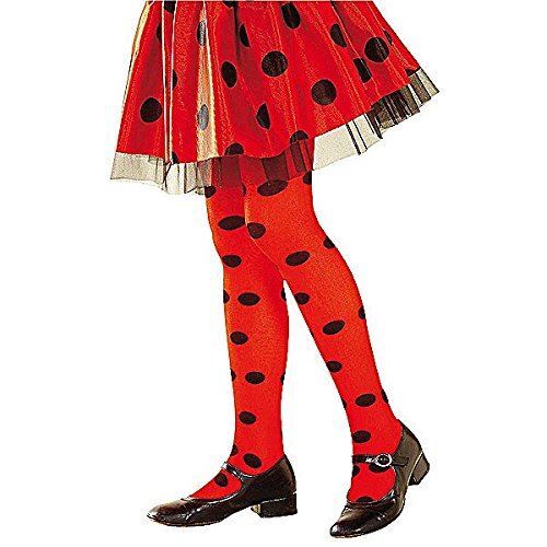 widmann 01244 collant coccinella 70 den bambina 4-6 anni