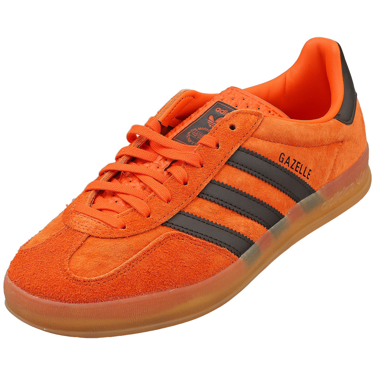 adidas Gazelle Indoor Uomo Nero Arancio - 42 EU