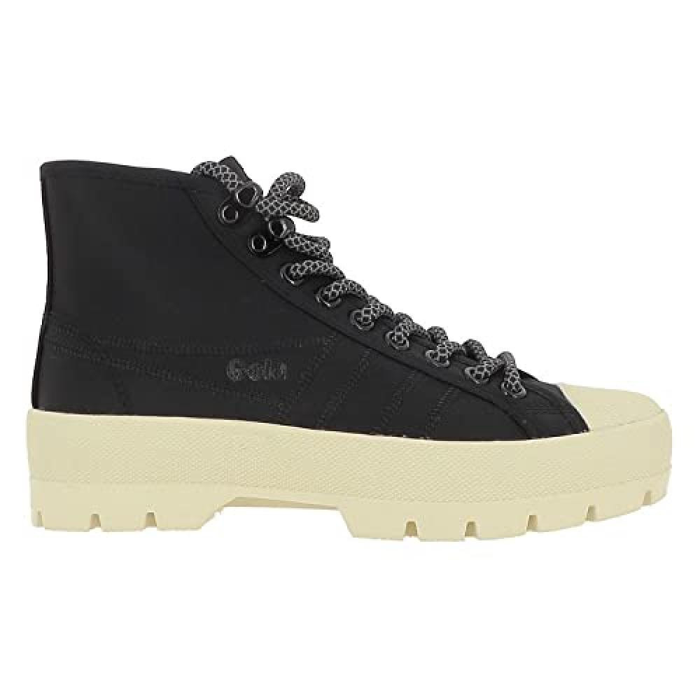 (TG. 37 EU) Gola Coaster Peak High Hiker, Scarpe da Ginnastica Donna, Nero Bianc