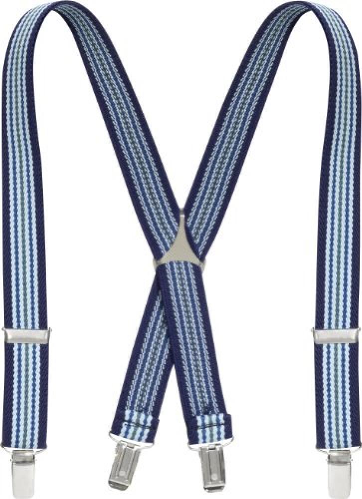 (TG. 70- DE) Playshoes Hosenträger Gestreift Spalline, Blu (Blau (Hellblau/Mari