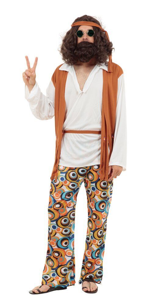 Bristol Novelty Uomo Hippy, Colore, M, AC591