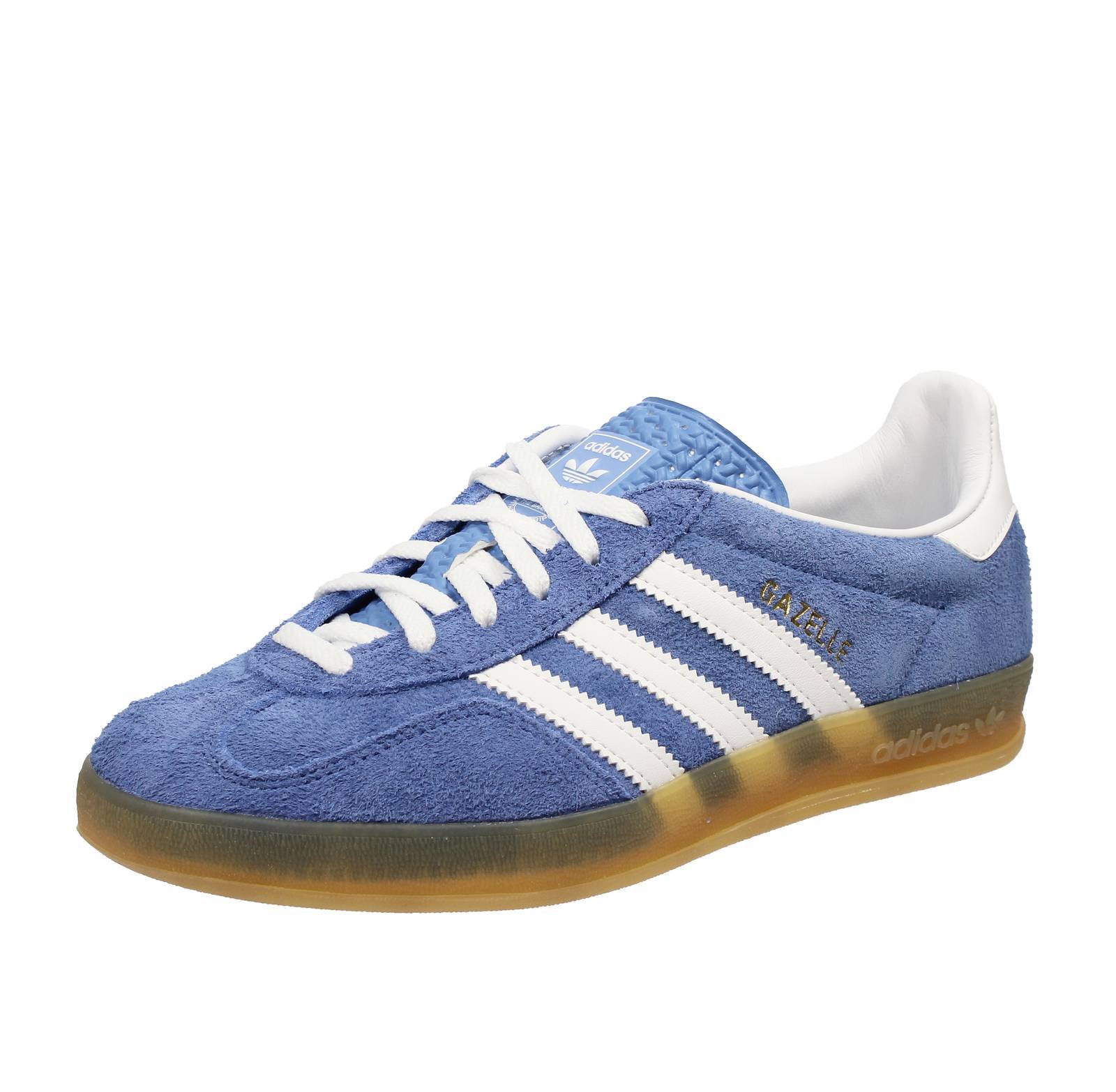 Adidas Originals Gazelle Indoor Azzurro - Taglia 40 [6.5 US 24.6cm] Scarpe Donn