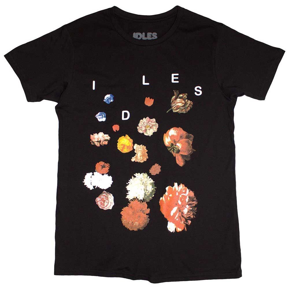 Abbigliamento Idles: Rock Off - Flowers (T-Shirt Unisex Tg. M)