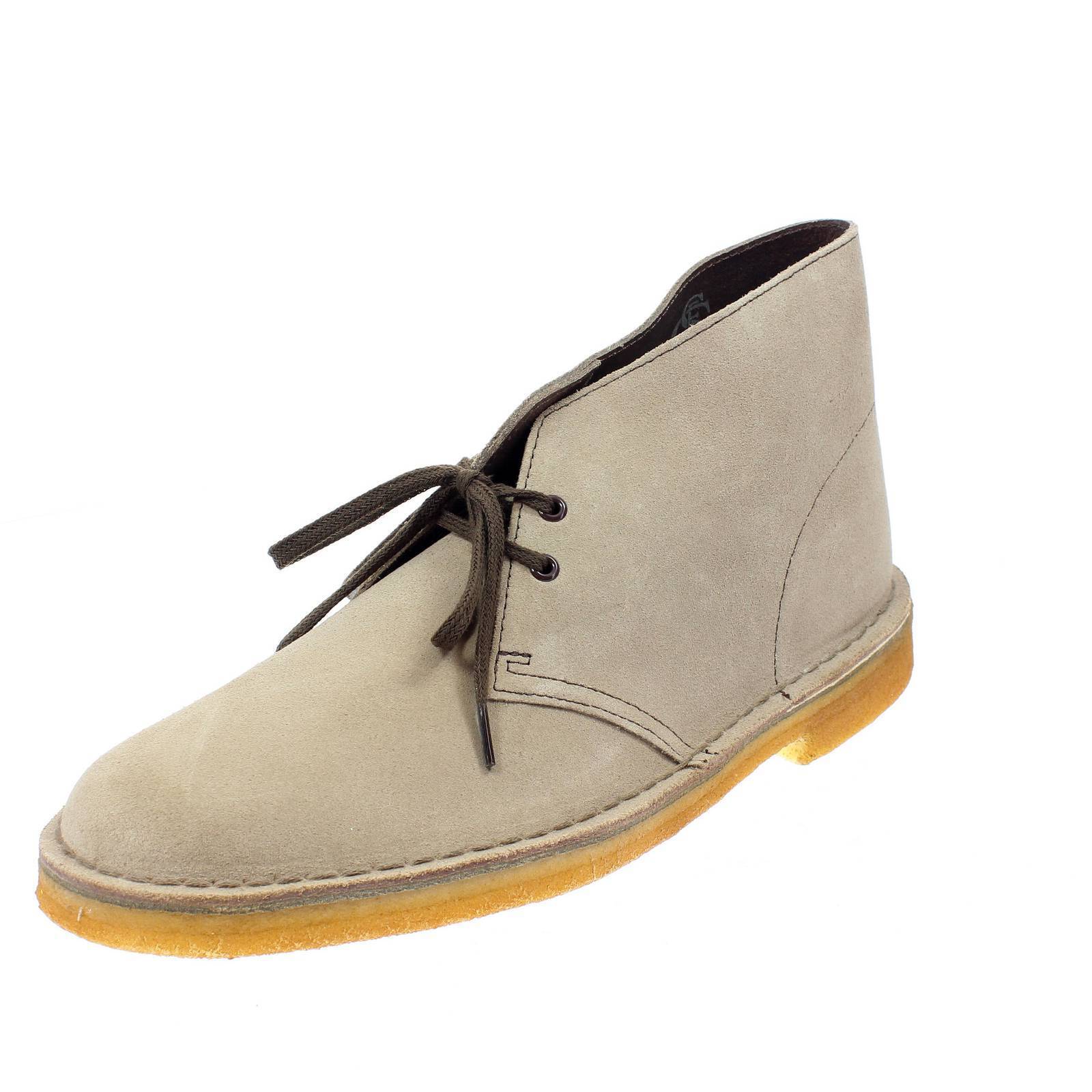 Clarks Desert Boot Beige - Taglia 44.5 [10 US 28cm] Scarpe Uomo Polacchini