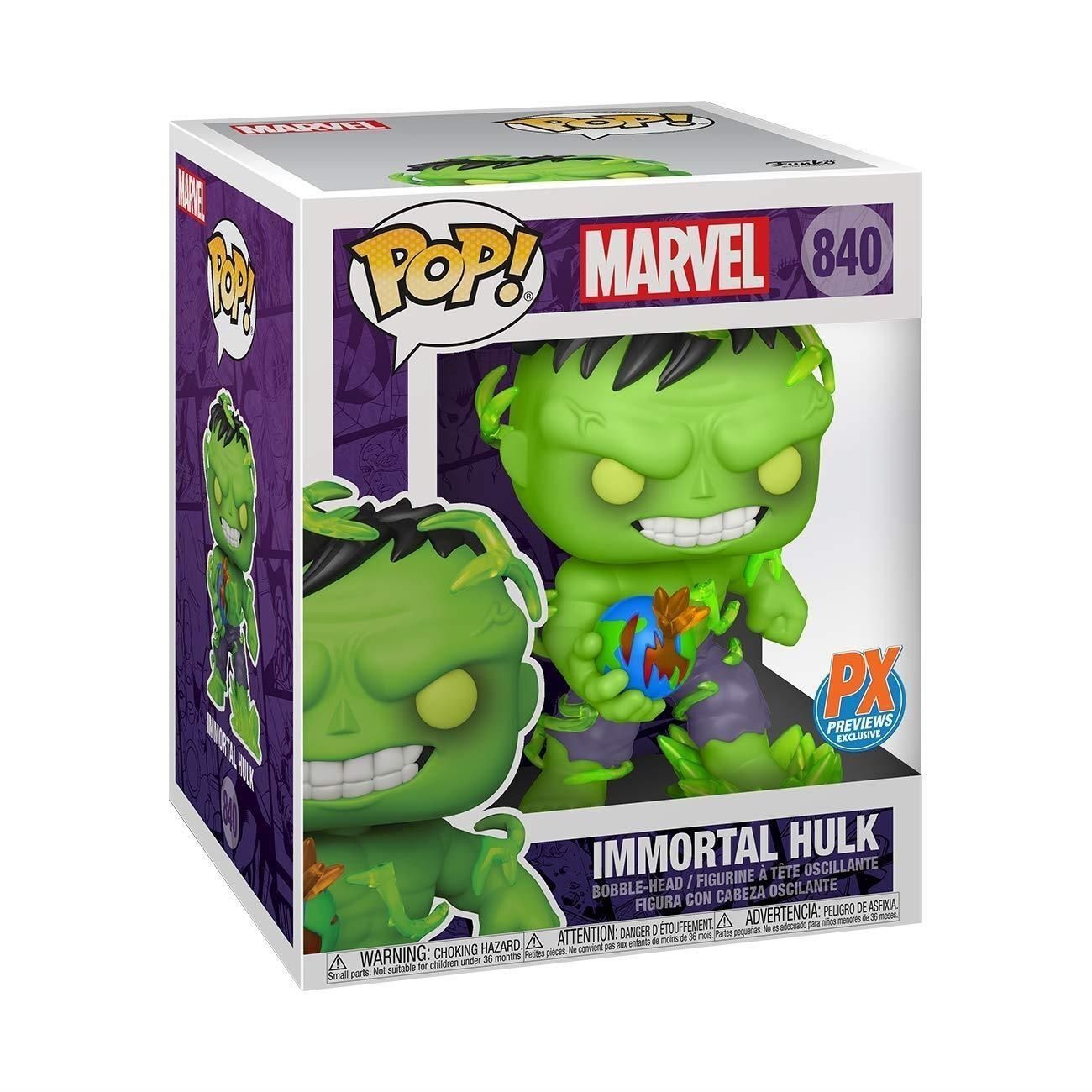 7829595 Merchandising Marvel: Funko Pop! - Immortal Hulk (Vinyl Figure 840)
