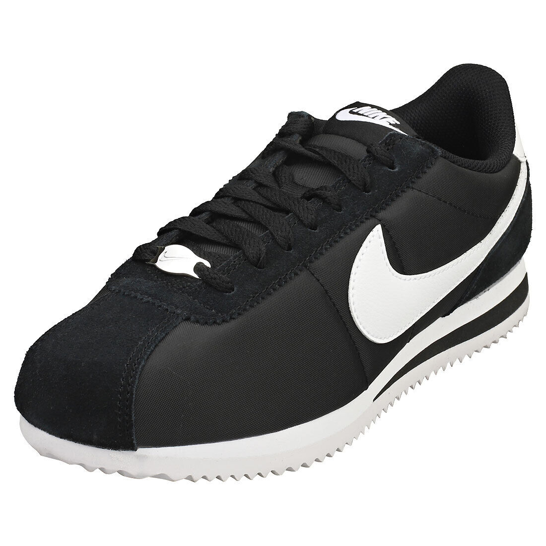 Nike Cortez Donna Black White Formatori Casuale - 36.5 EU