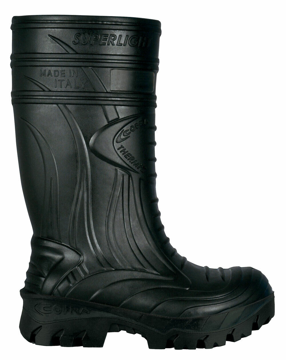 Cofra THERMIC BLACK S5 MET Tg. 46 STIVALE PU/GOMMA ANTISTATICO NERO