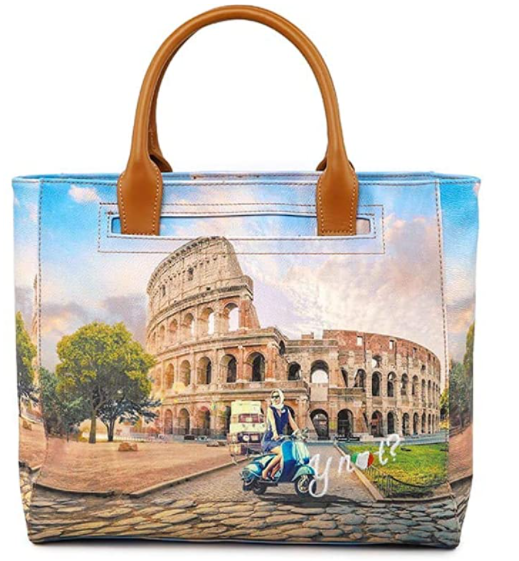 Borsa a mano con tracolla ynot YNOT? YES-419S0 Shopping Roma donna ragazza