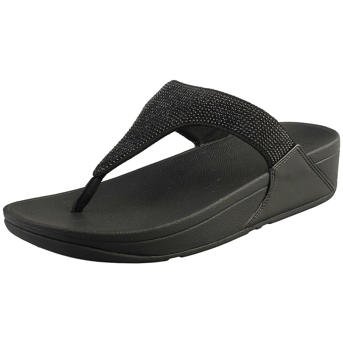 FitFlop Sandali con Cristalli Nero per Donna Lulu - 42 EU