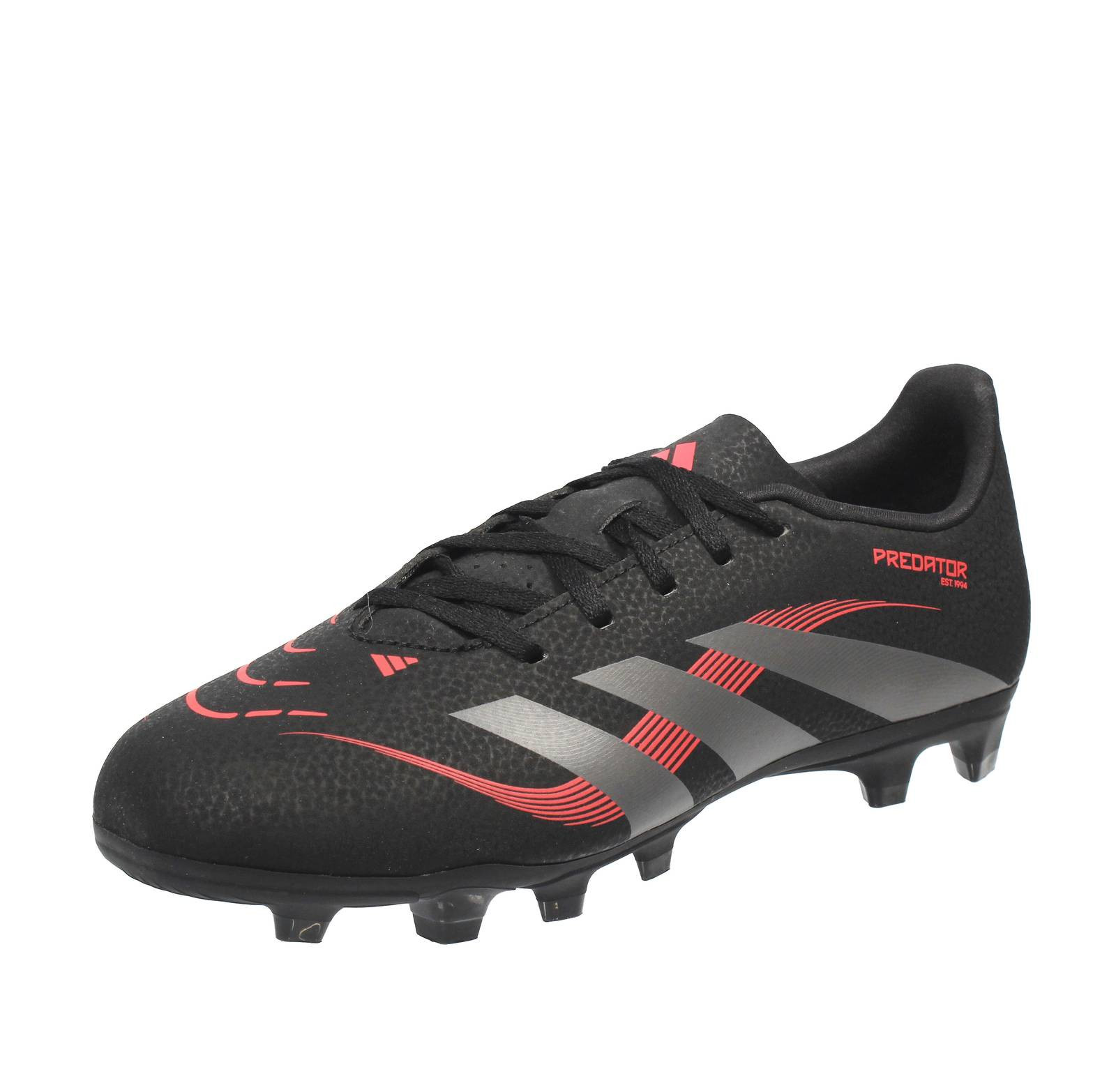 Adidas Predator Fg/mg J Nero - Taglia 38 [5 US 23.3cm] Scarpe Ragazzo Junior