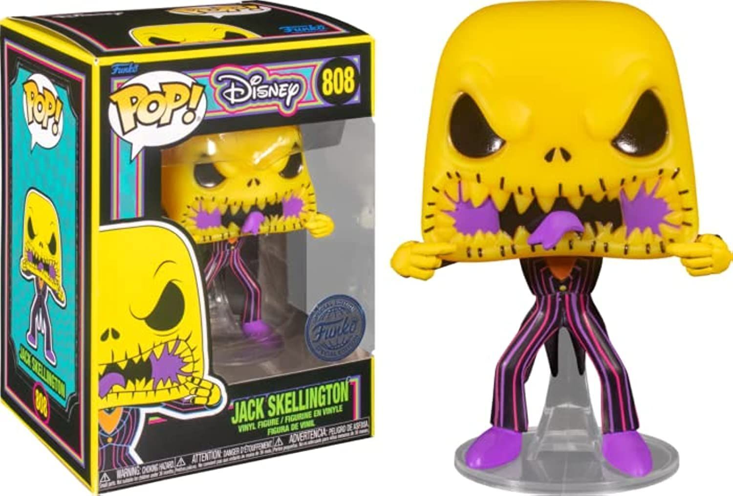 7829602 Merchandising Disney: Funko Pop! - The Nightmare Before Christmas - Jack