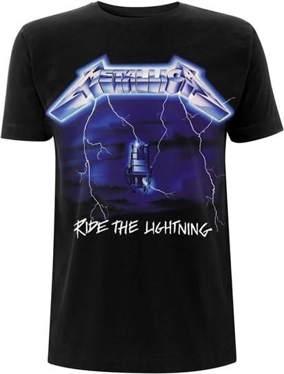 Abbigliamento Metallica: Ride The Lightning Tracks (T-Shirt Unisex Tg. XL)