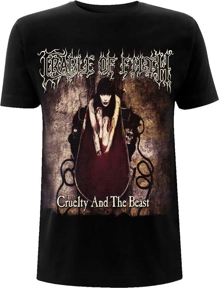 Abbigliamento Cradle Of Filth: Rock Off - Cruelty And The Beast 2021 (T-Shirt Un