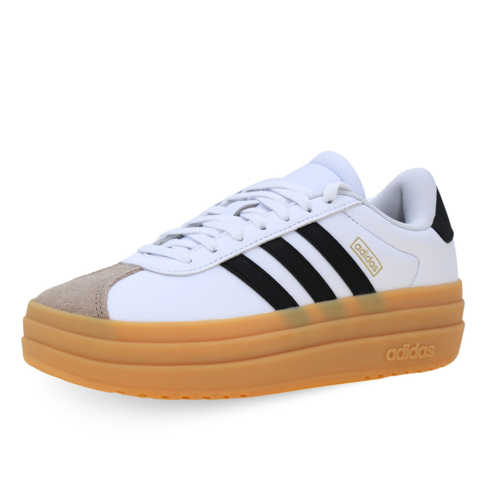 Scarpe Adidas Vl Court Bold J Taglia 38 Cod JP5074 Bianco
