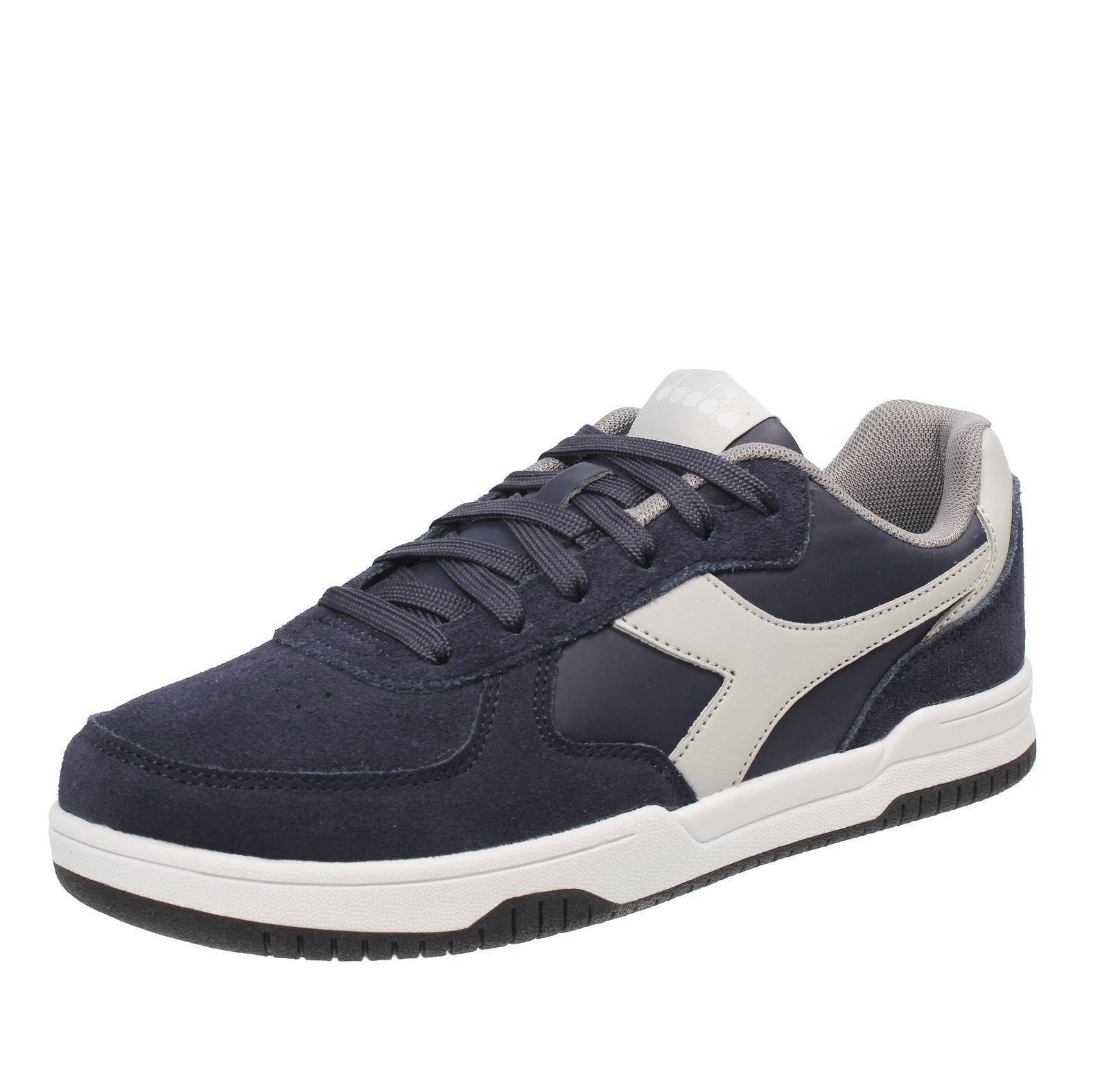 Diadora Raptor Low Suede - Sneakers In Suede Blu - Taglia 43 Scarpe Uomo