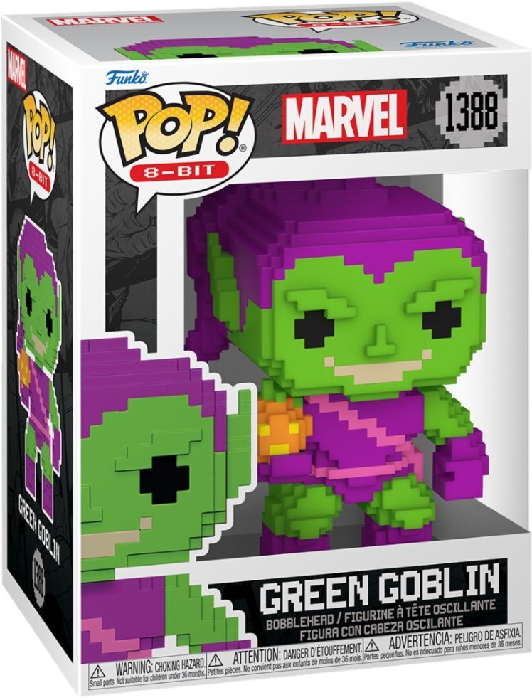 7829602 Merchandising Marvel: Funko Pop! 8-Bit - Green Goblin (Vinyl Figure 1388
