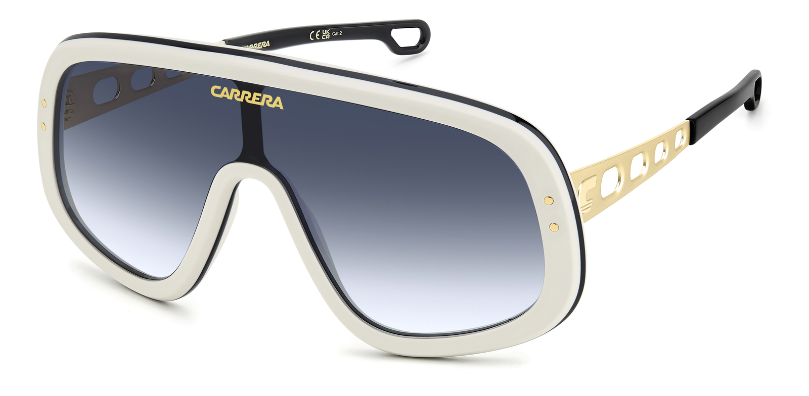 Occhiali da Sole CARRERA FLAGLAB 17 B4E WHITE GOLD 99/1/140 Uomo