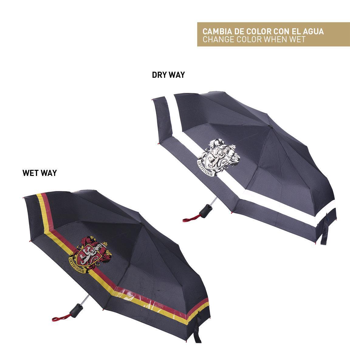Ombrelli Automatico Cambia Colore Harry Potter NERO - 53 CM | UNISEX CERDà