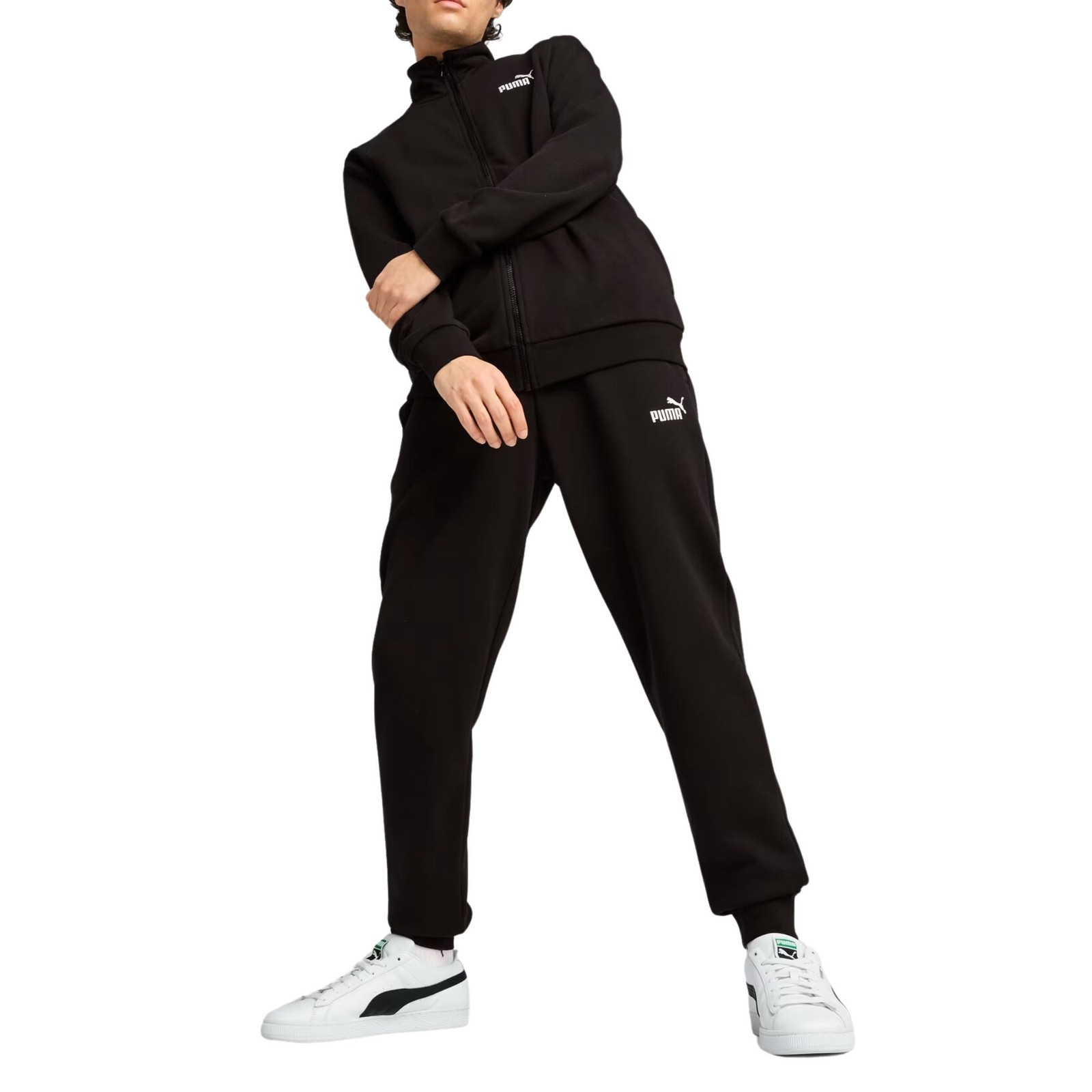 Puma Tuta da Uomo Essentials Nera Taglia L Codice 684848-01