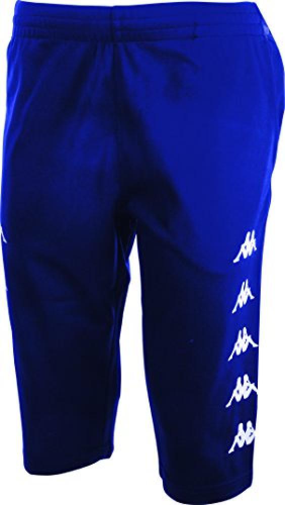 (TG. 12 anni) Kappa Bardino, Pantalone Corto Unisex-Adulto, Blu Navy, 12Y - NUOV