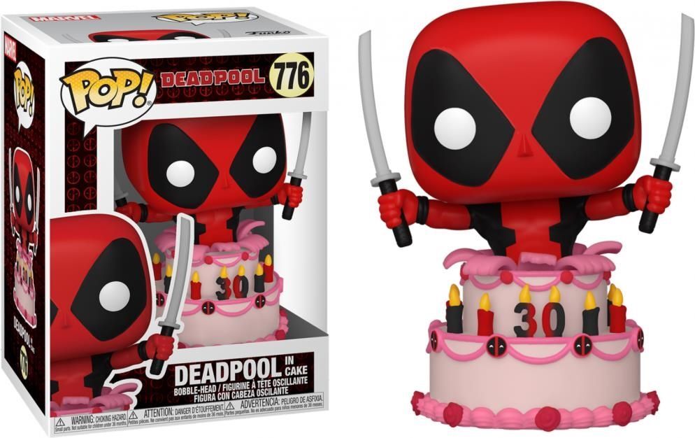 7829593 Merchandising Marvel: Funko Pop! - Deadpool - Deadpool In Cake (Vinyl Fi