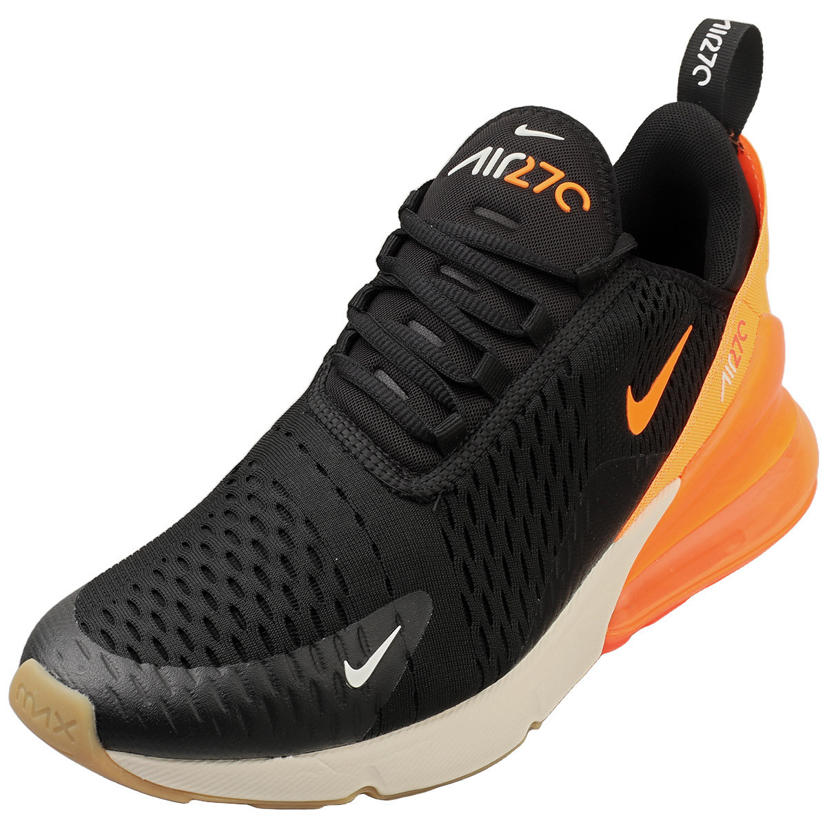 Nike AIR MAX 270 Nero Arancione Uomo - 42 EU