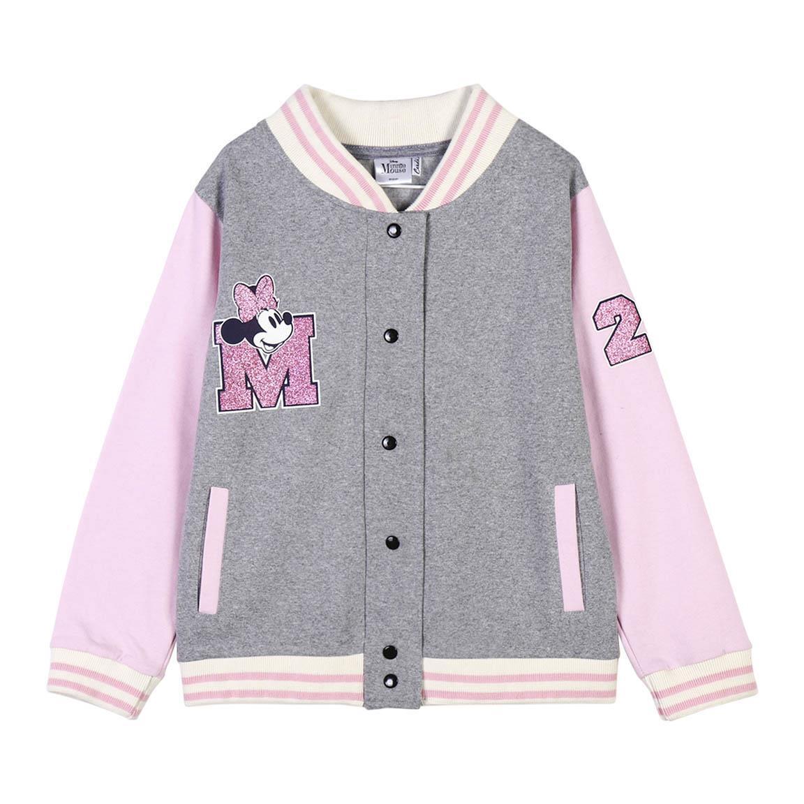 Felpa Con Cerniera Cotton Brushed Minnie GRIGIO - 12 Anni | FEMMINA CERDà