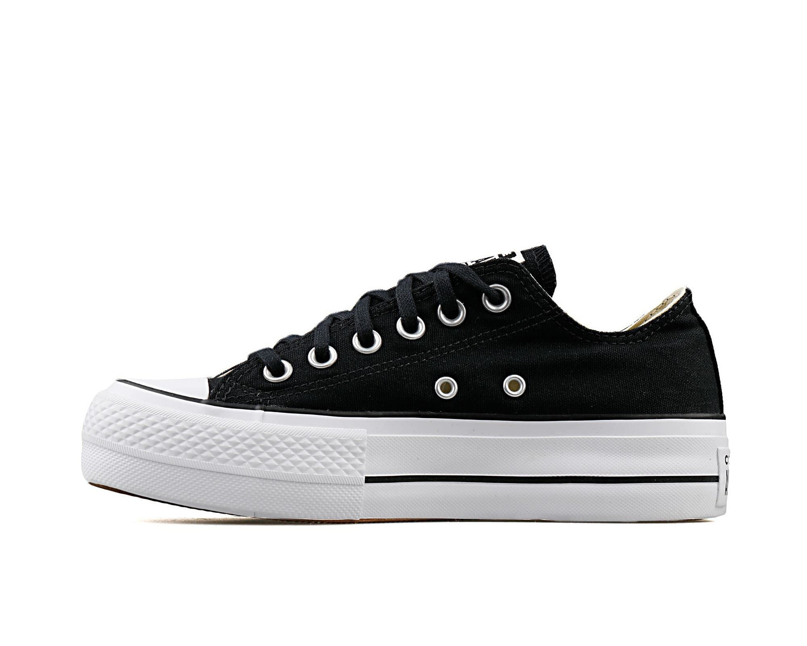 Converse Unisex Adults’ Sneakers 5 UK Black Black White